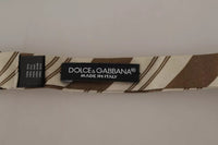 Dolce & Gabbana Dolce & Gabbana Multicolor Patterned Adjustable Neck Bow Tie Men's Men