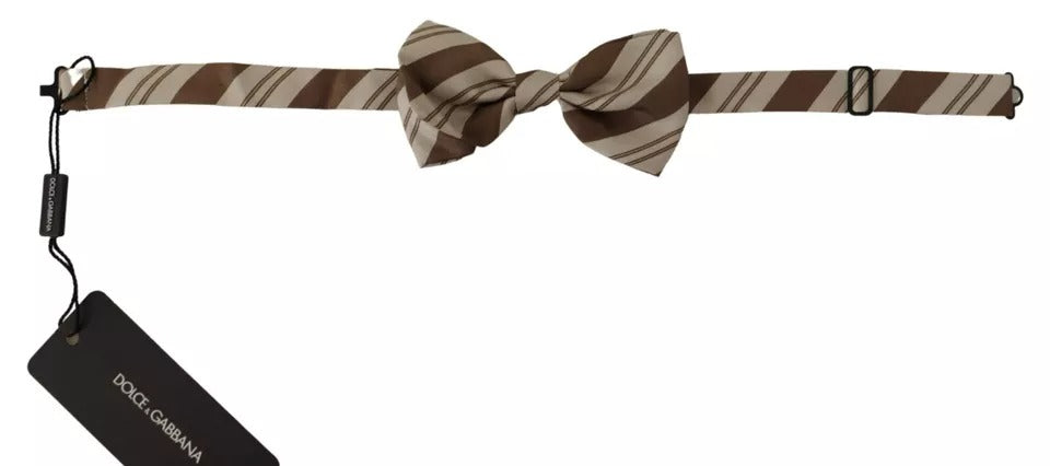 Dolce & Gabbana Dolce & Gabbana Multicolor Patterned Adjustable Neck Bow Tie Men's Men