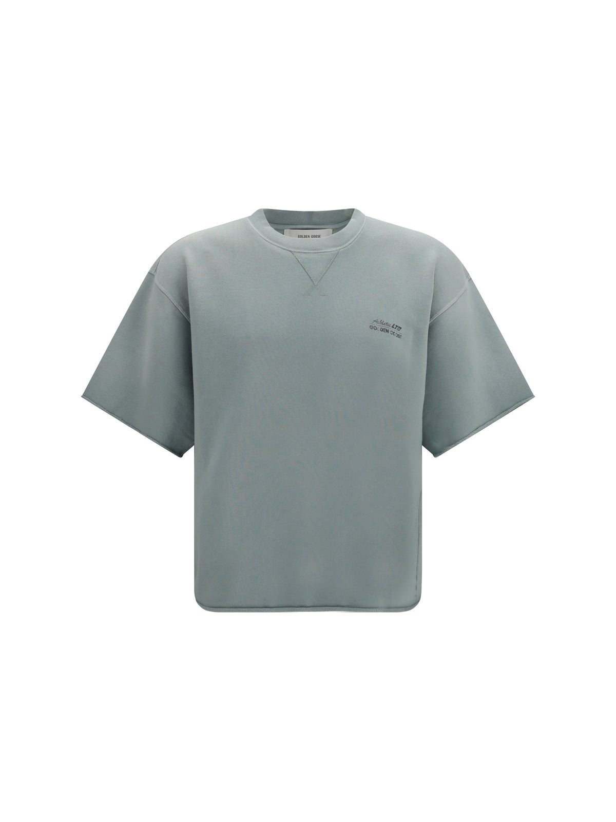 Golden Goose Men Short-Sleeve Sweatshirt With Back Print