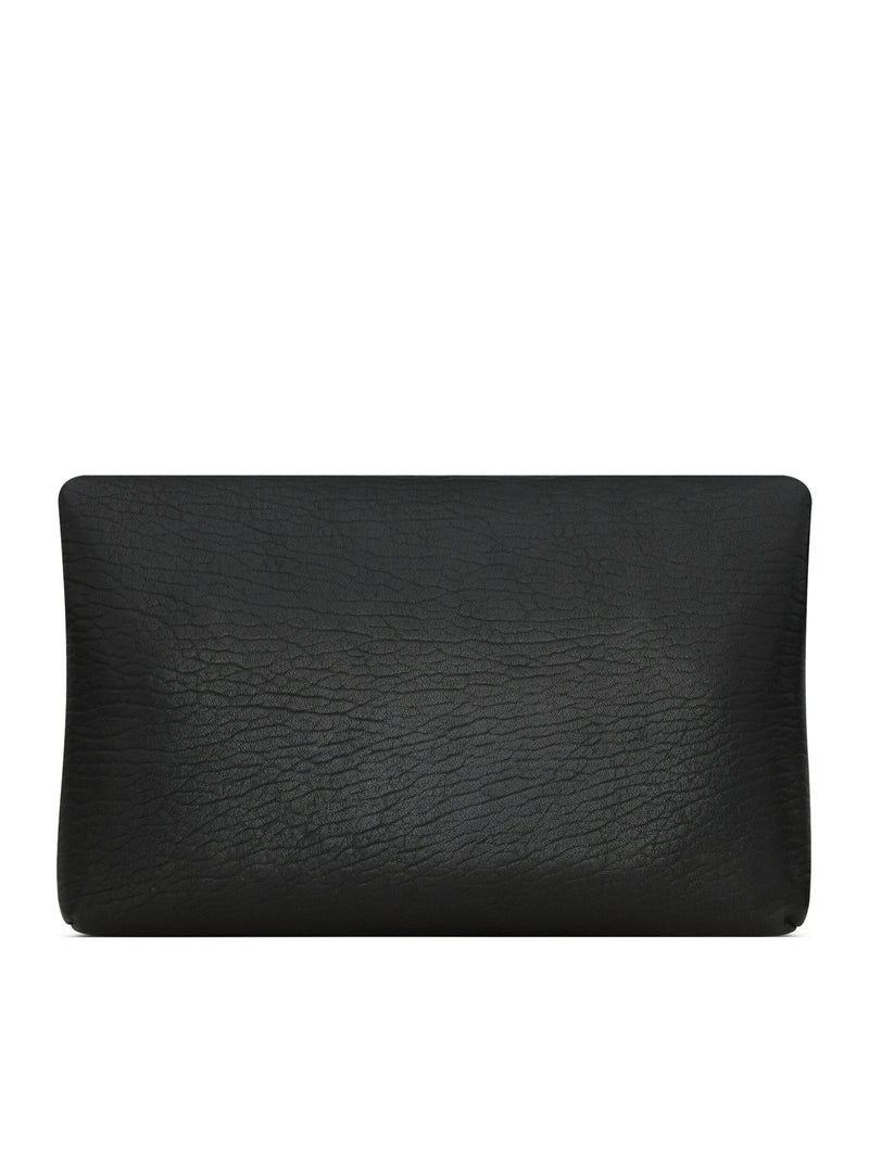Saint Laurent Saint Laurent Men Large Cassandre Envelope Clutch In Hammered Lambskin