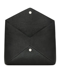 Saint Laurent Saint Laurent Men Large Cassandre Envelope Clutch In Hammered Lambskin