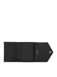 Saint Laurent Saint Laurent Women Cassandre Matelassé Multi-Folded Wallet In Grain De Poudre Embossed Leather
