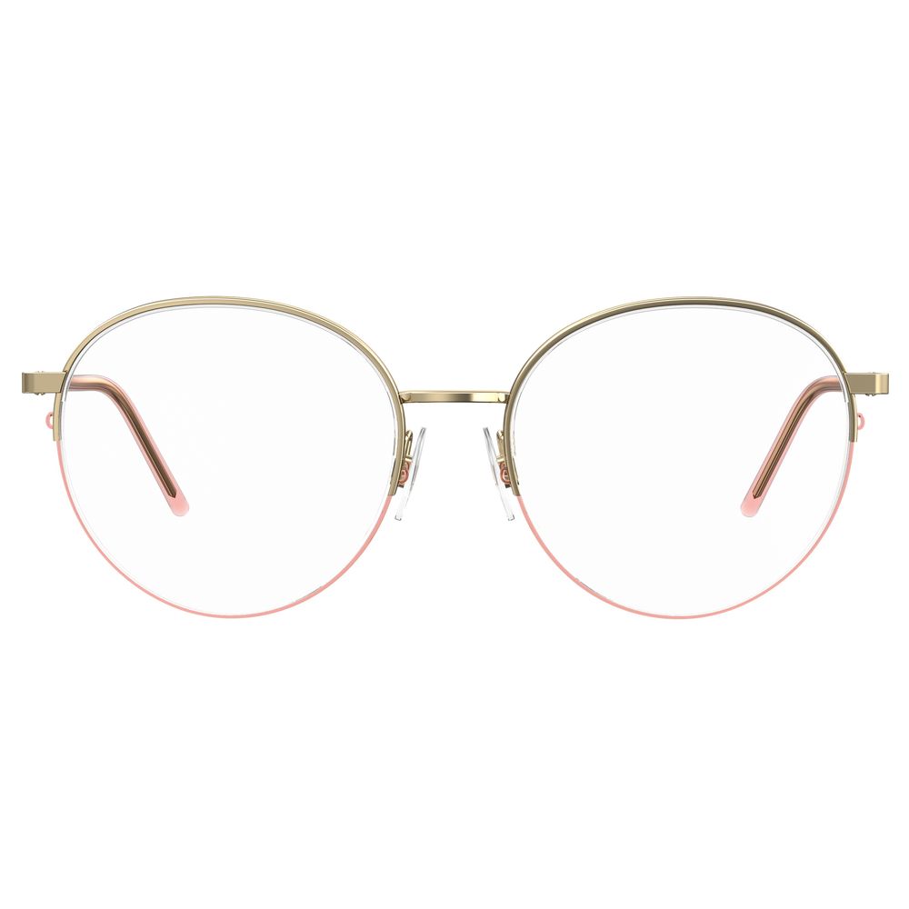 Love Moschino Love Moschino Rose Gold Metal Glasses Women's (Frames)