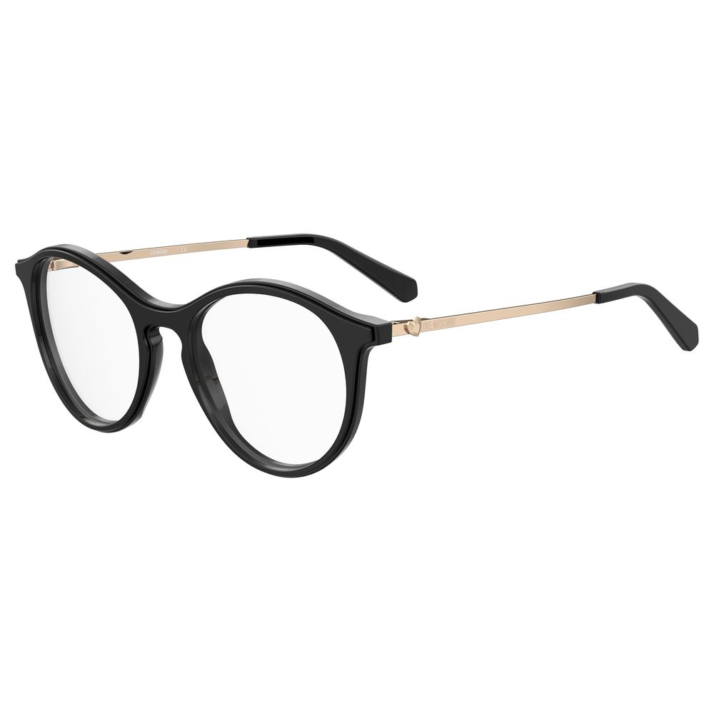 Love Moschino Love Moschino Black Haircalf Women's Frames
