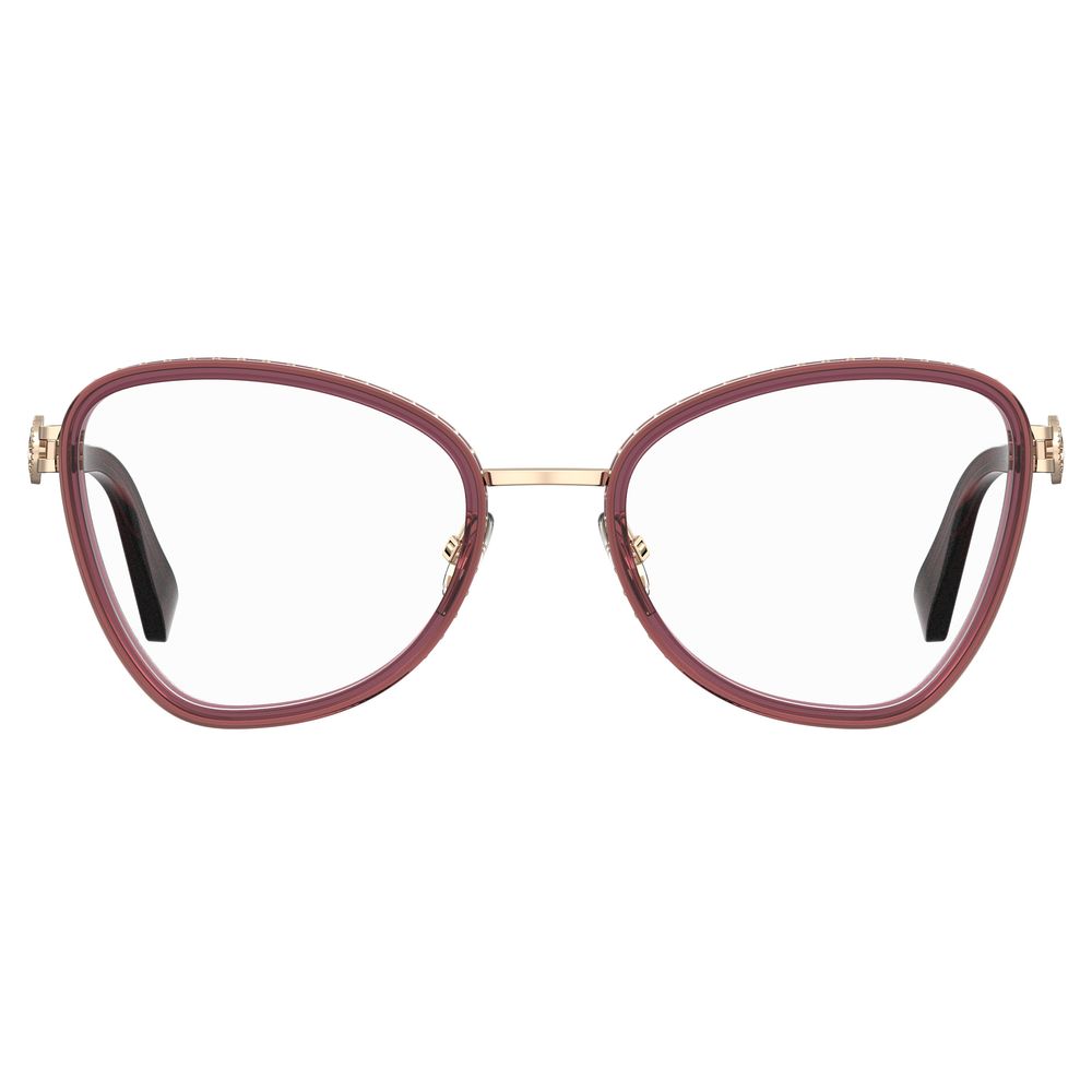 Moschino Moschino Burgundy Metal Women's Frames