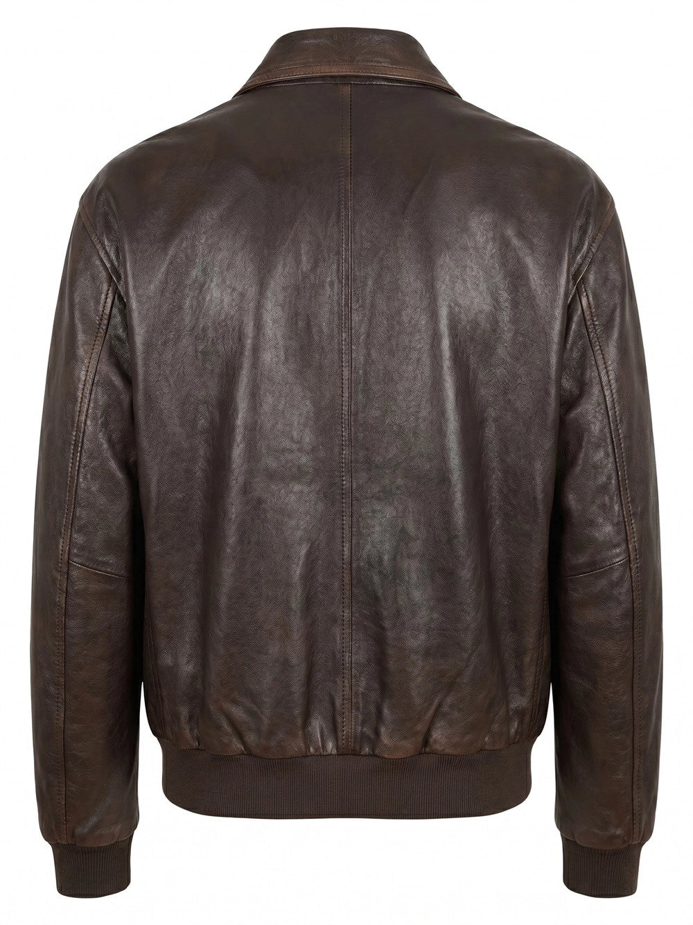Prada Men Nappa Leather Bomber Jacket