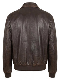 Prada Men Nappa Leather Bomber Jacket