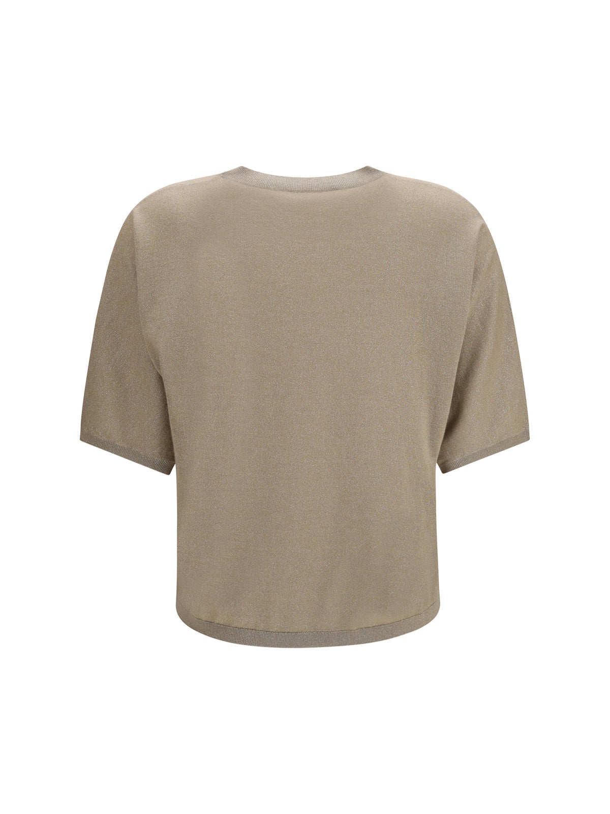 BRUNELLO CUCINELLI Brunello Cucinelli Women Short-Sleeve Cashmere And Silk Sweater