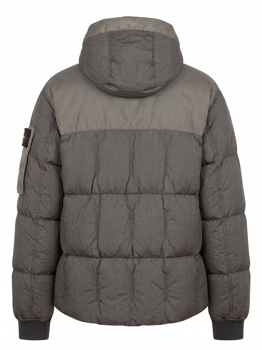 Stone Island Men Garment Dyed Crinkle Reps Ny Jacket