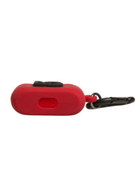 Dolce & Gabbana Dolce & Gabbana Red Silicone Rubber Logo Embossed Airpods  Case