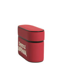 Dolce & Gabbana Dolce & Gabbana Red PVC Embossed Logo Plaque Holder Airpods  Case