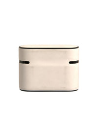 Dolce & Gabbana Dolce & Gabbana White PVC Embossed Logo Plaque Holder Airpods  Case