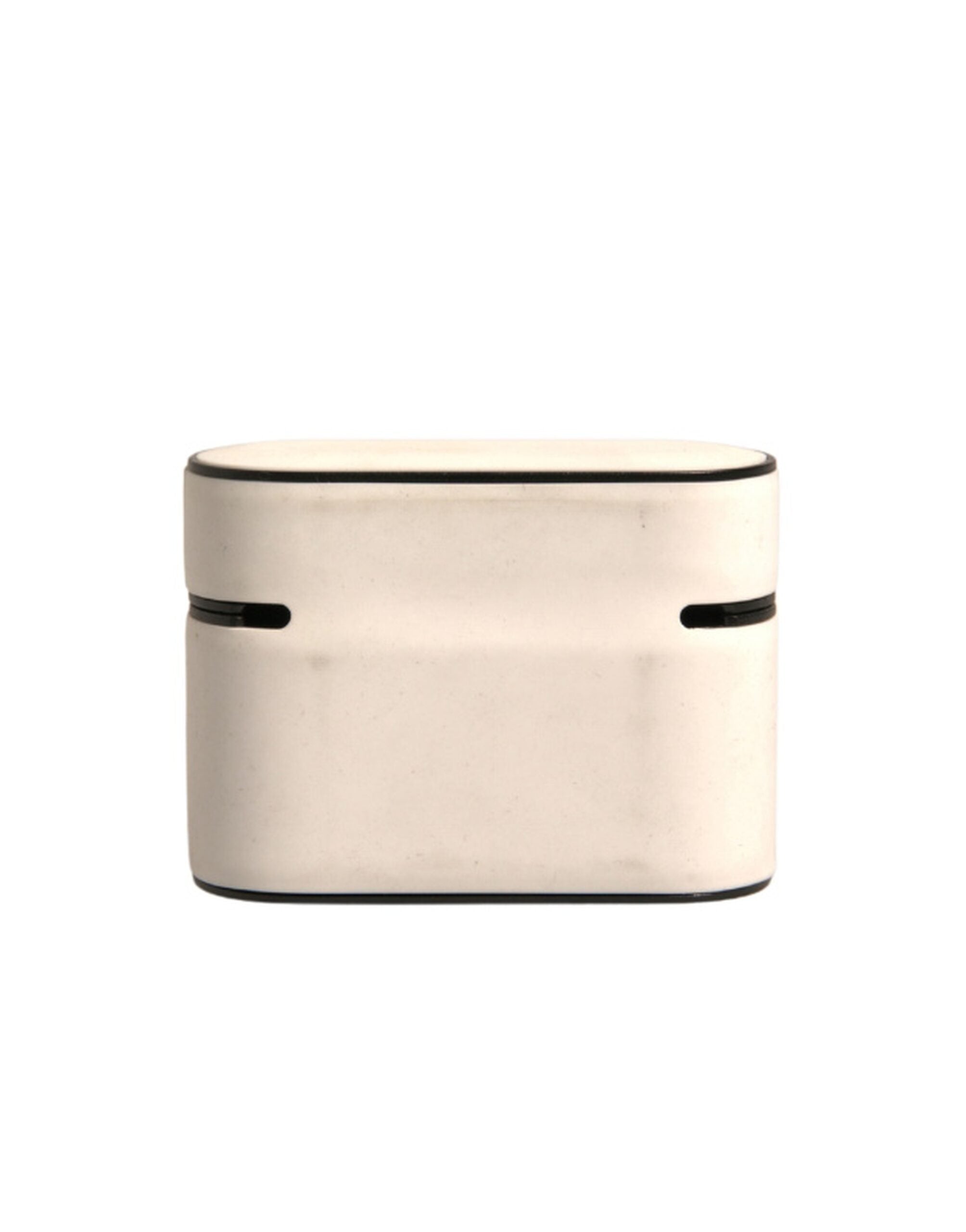 Dolce & Gabbana Dolce & Gabbana White PVC Embossed Logo Plaque Holder Airpods  Case