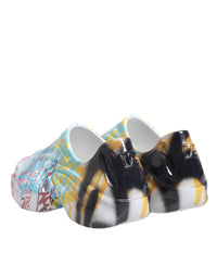 Dolce & Gabbana Multicolor Graffiti Daymaster Sneakers Men's Shoes