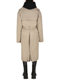 Balenciaga Men Reversible Trench Coat