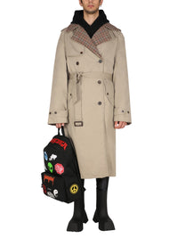 Balenciaga Men Reversible Trench Coat