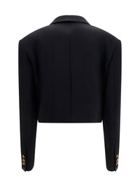 VERSACE Versace Women Cropped Wool Blazer