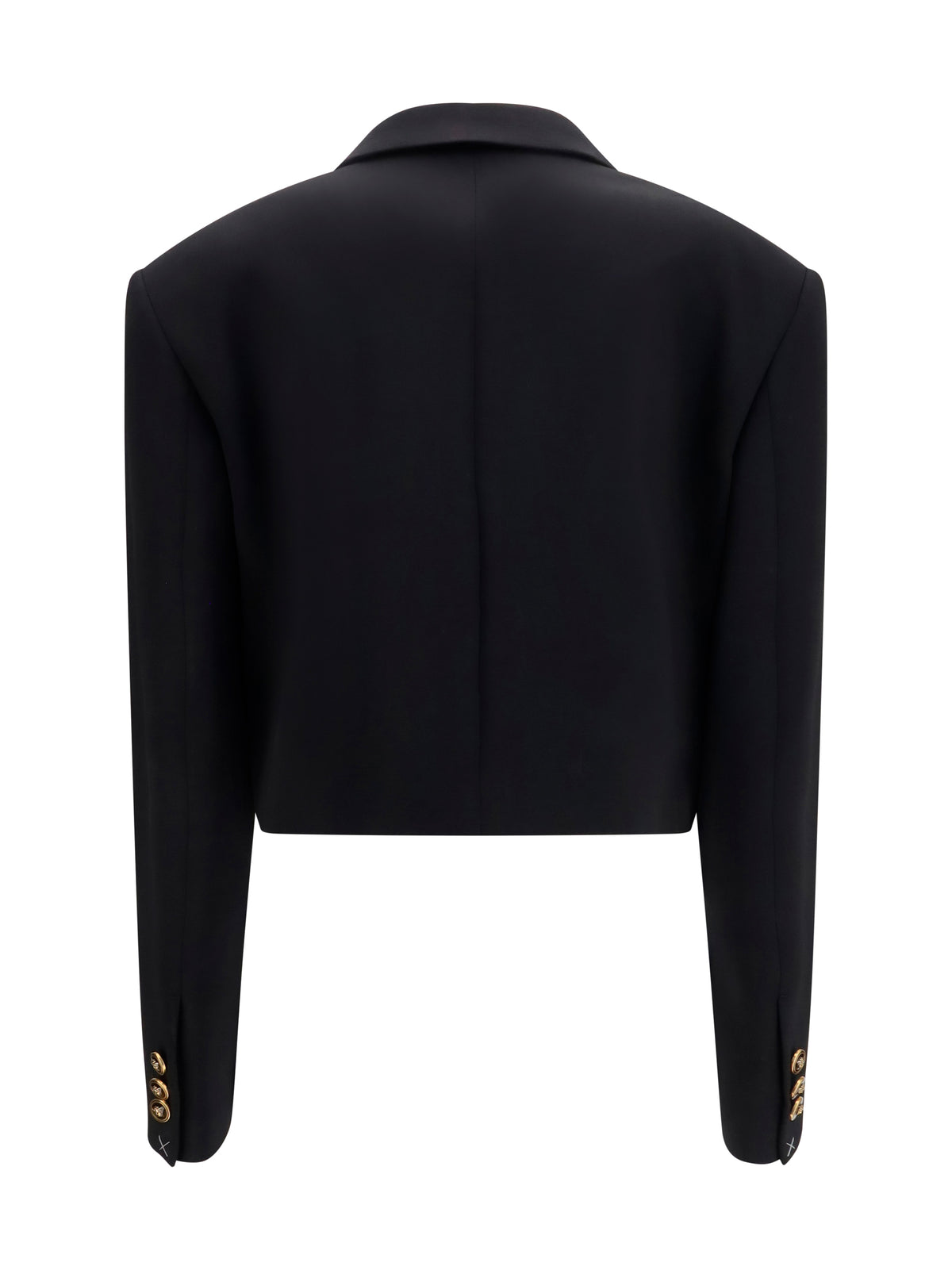 VERSACE Versace Women Cropped Wool Blazer