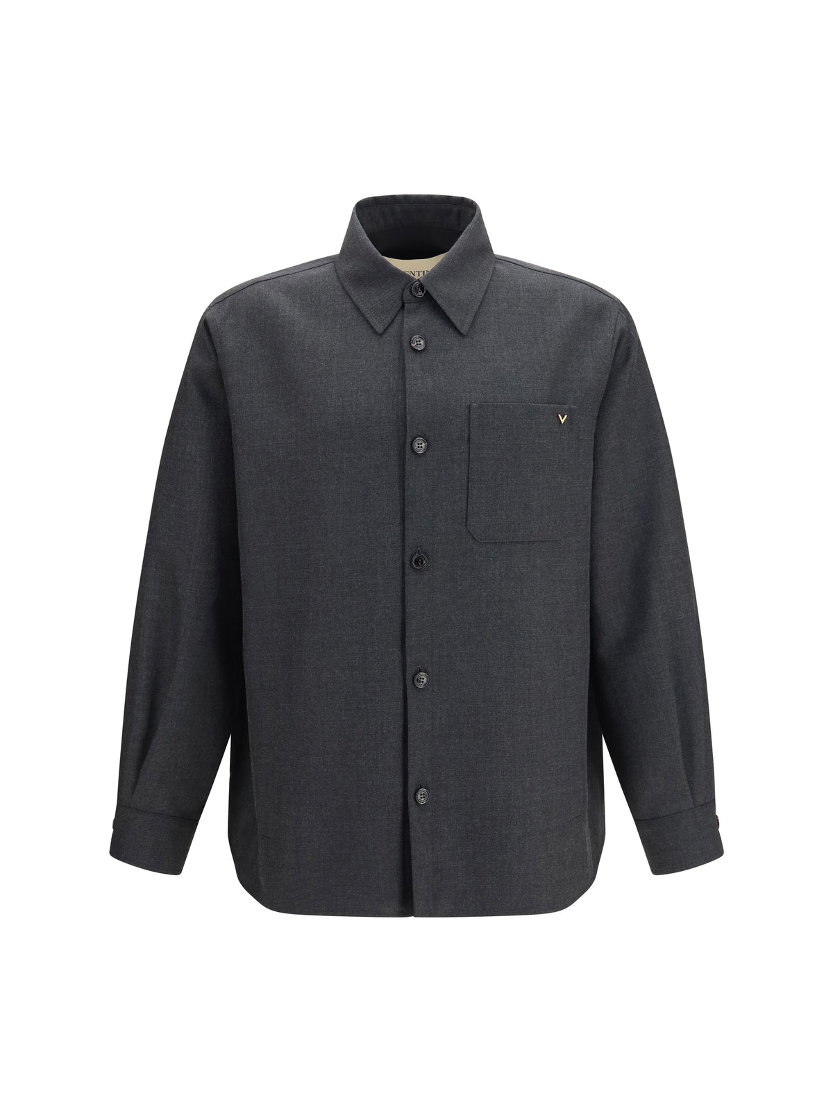 Valentino Men Vlogo Wool Blend Jacket