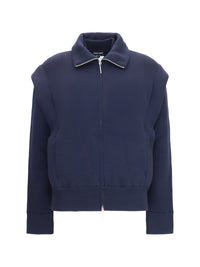 Giorgio Armani Women Padded Virgin Wool Bomber Jacket