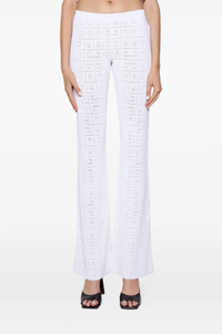 Givenchy Wide Elasticated 4G Pants_White