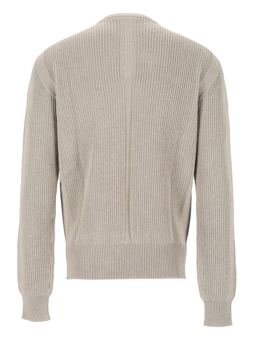 Rick Owens Men Fisherman Crew-Neck Sweater