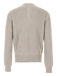 Rick Owens Men Fisherman Crew-Neck Sweater