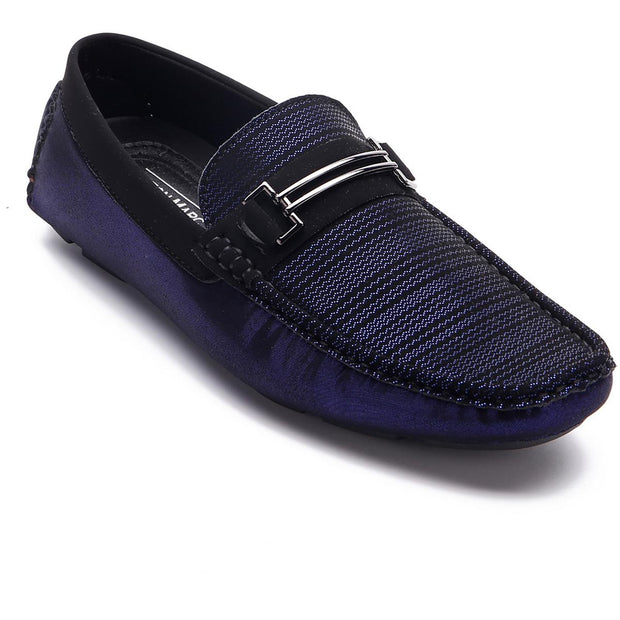 Mens Faux Suede Driving Loafers
