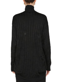 Balenciaga Women Oversized Turtleneck Pullover
