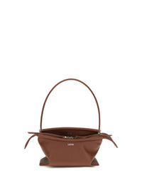 Loewe Women Whisker Glazed Calfskin Shoulder Bag