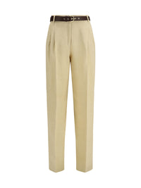 MAX MARA STUDIO Max Mara Studio Women Mstsumero Pants In Linen Batavia