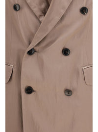 Dries Van Noten Men Double-Breasted Blazer