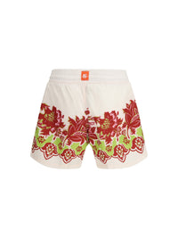 Etro Men Swim Shorts With Floral Print