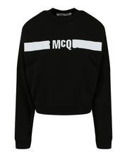 McQ Alexander McQueen Womens Logo Cropped Sweatshirt