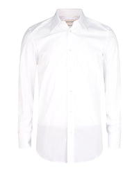 Alexander McQueen Mens Classic Slim-Fit Dress Shirt