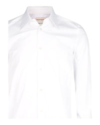Alexander McQueen Mens Classic Slim-Fit Dress Shirt