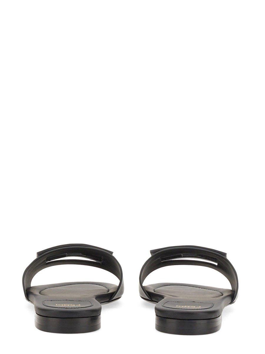 Fendi Women Slide In Pelle