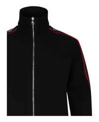 Alexander McQueen Mens Logo Tape Track Jacket