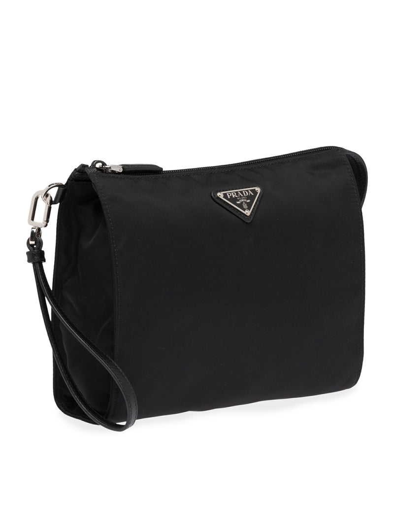 Prada Prada Men Necessaire In Re-Nylon And Saffiano