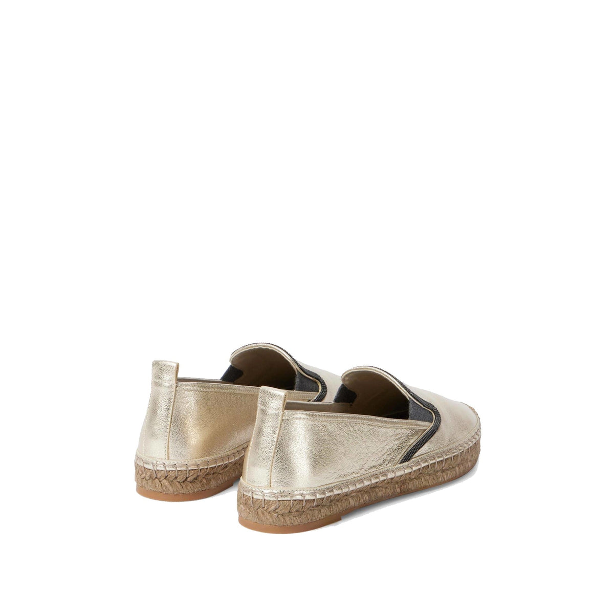 Brunello Cucinelli Brunello Cucinelli Leather Espadrilles Women