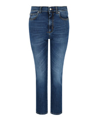 Alexander McQueen Alexander McQueen Womens Slim Fit Denim Jeans