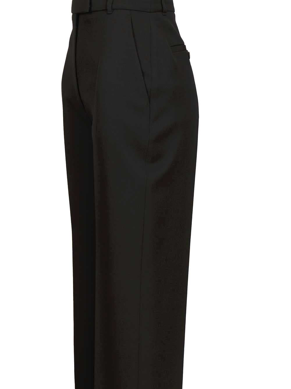 Mcqueen Women Tailored Straight-Leg Trousers