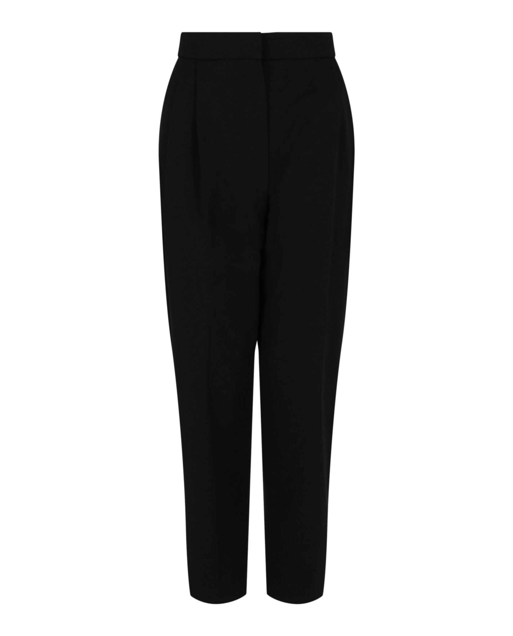 Alexander McQueen Alexander McQueen Womens Pleated Tapered Trousers
