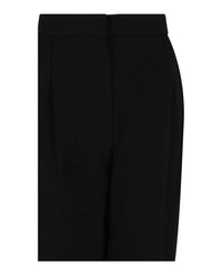 Alexander McQueen Alexander McQueen Womens Pleated Tapered Trousers