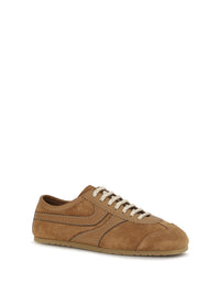 Dries Van Noten Women Suede Sneakers