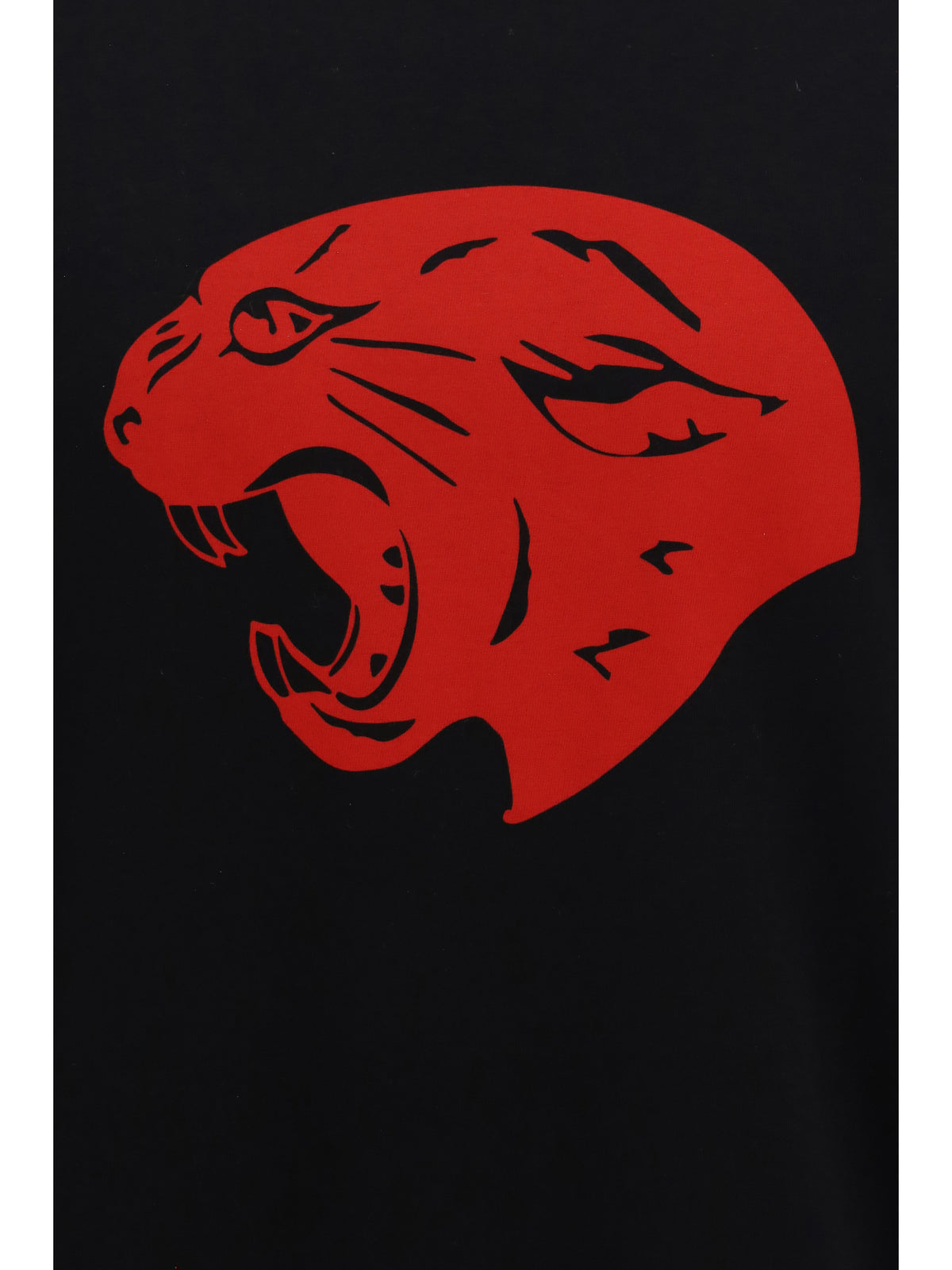 Valentino Men Panther Cotton T-Shirt