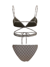 GUCCI Gucci Women Printed Stretch Jersey Bikini