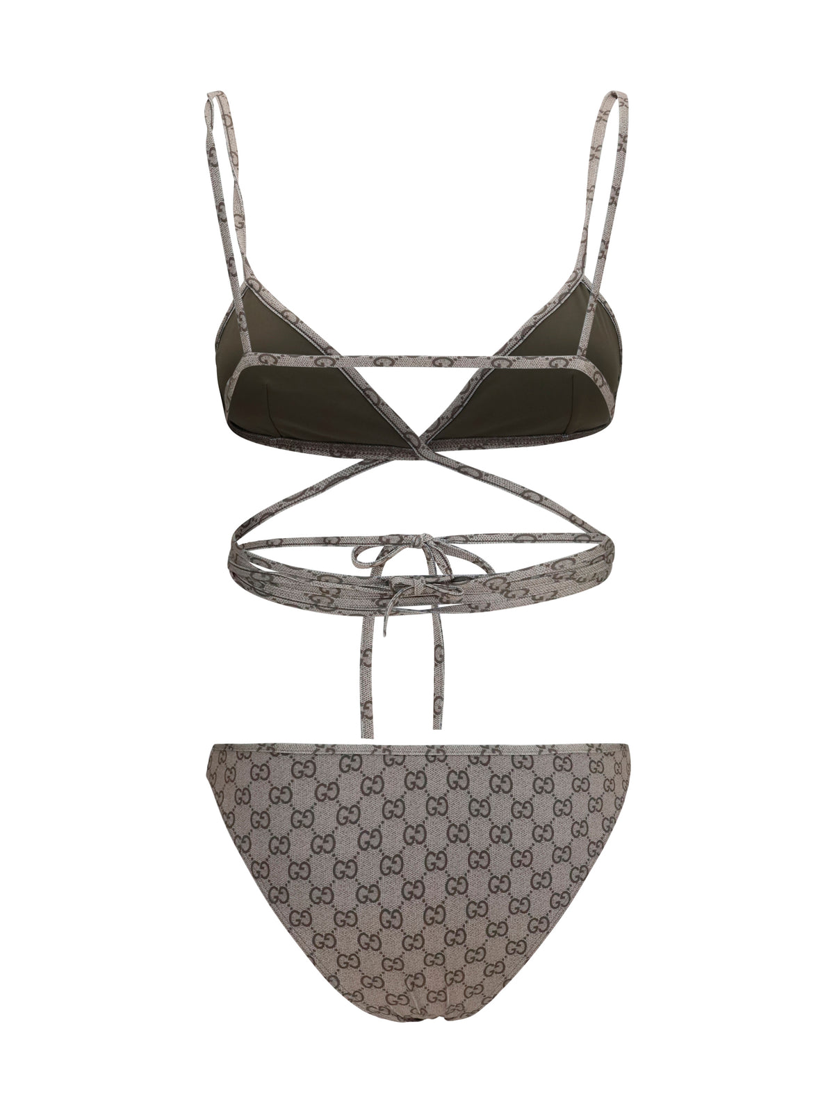 GUCCI Gucci Women Printed Stretch Jersey Bikini
