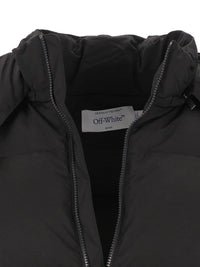 Off-White Men Down Jacket With Hood