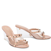 Valentino Garavani Valentino Garavani Rockstud Transparent Mules Women